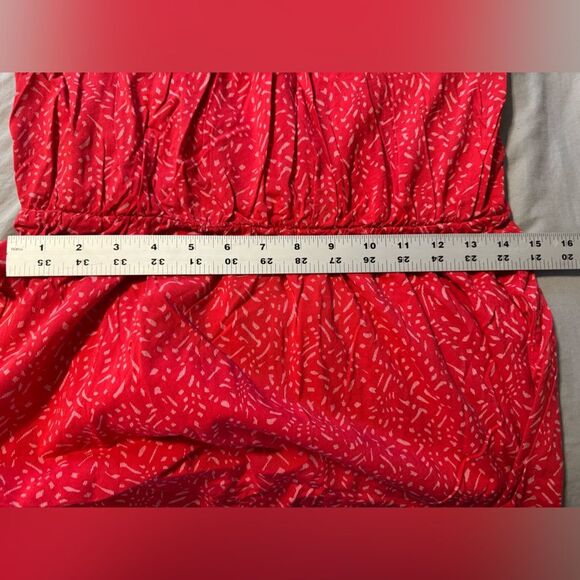 Banana Republic Red Dress with dotted design | Size M - Picture 5 of 7